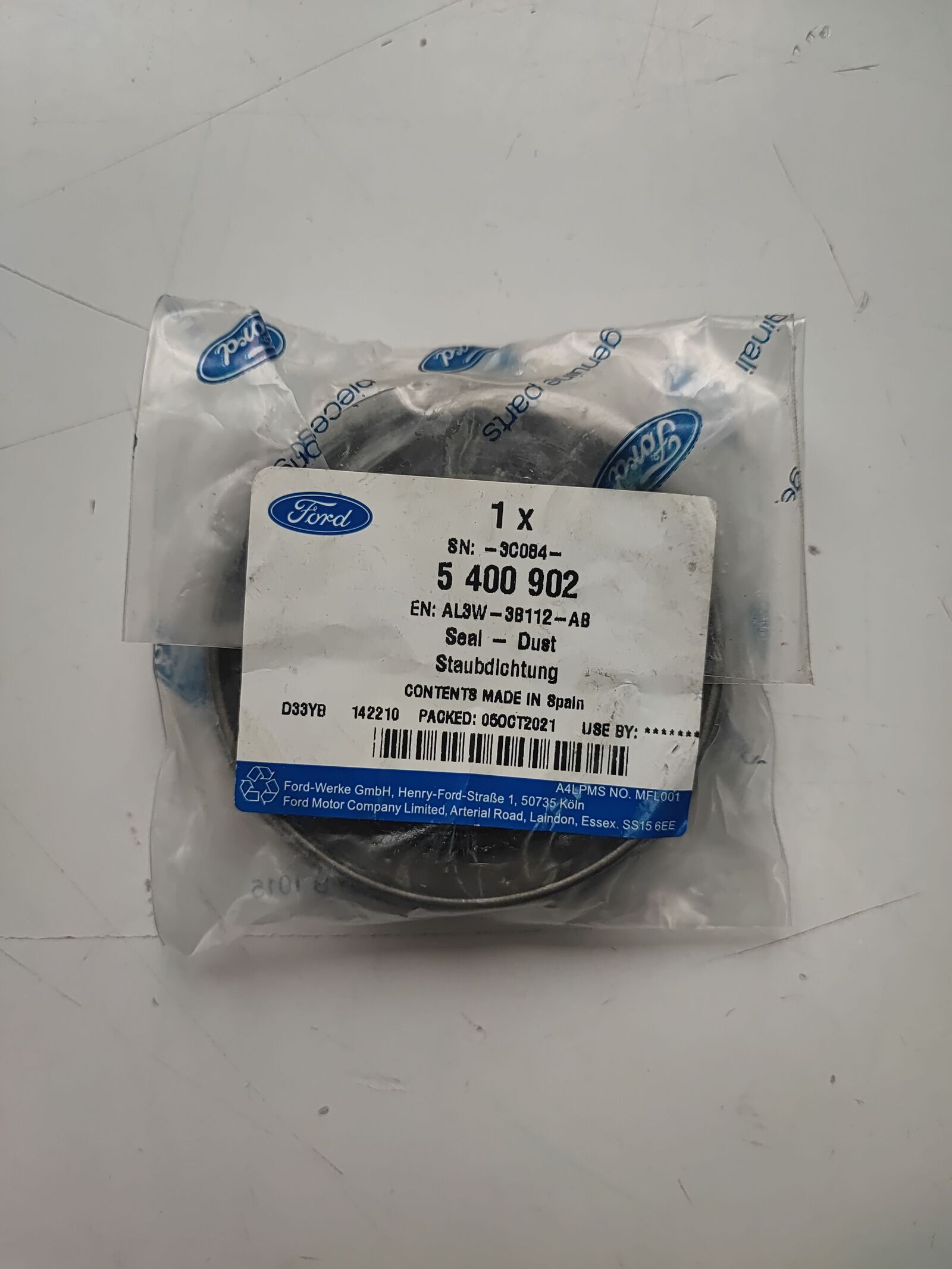 Сальник піввісі (код запчастини 5400902) на Ford: купити Сальник ...