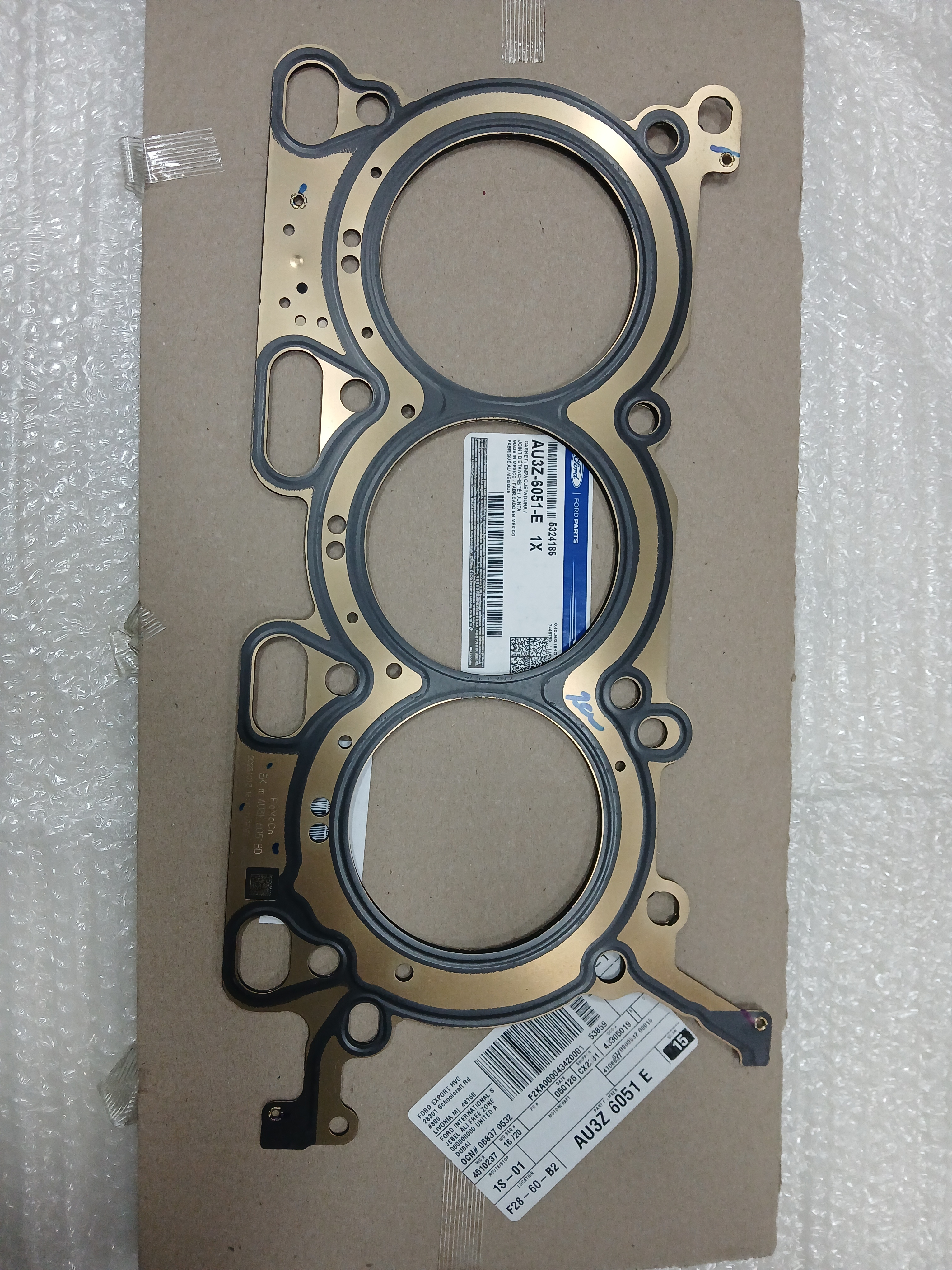 Прокладка ГБЦ права