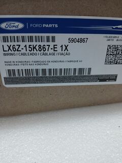 Проводка переднего бампера